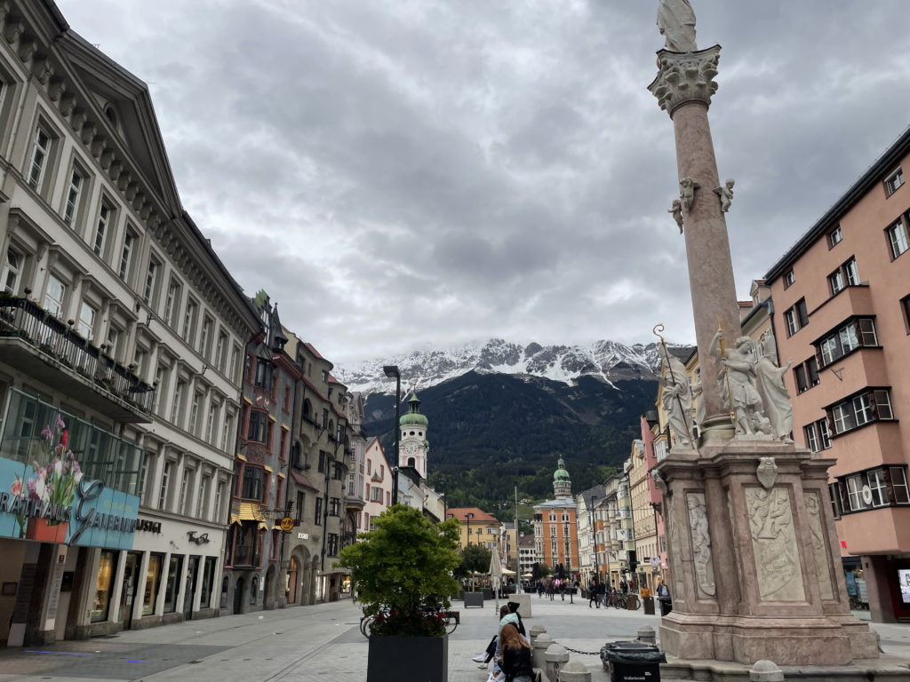 Gewitterstimmung in Innsbruck